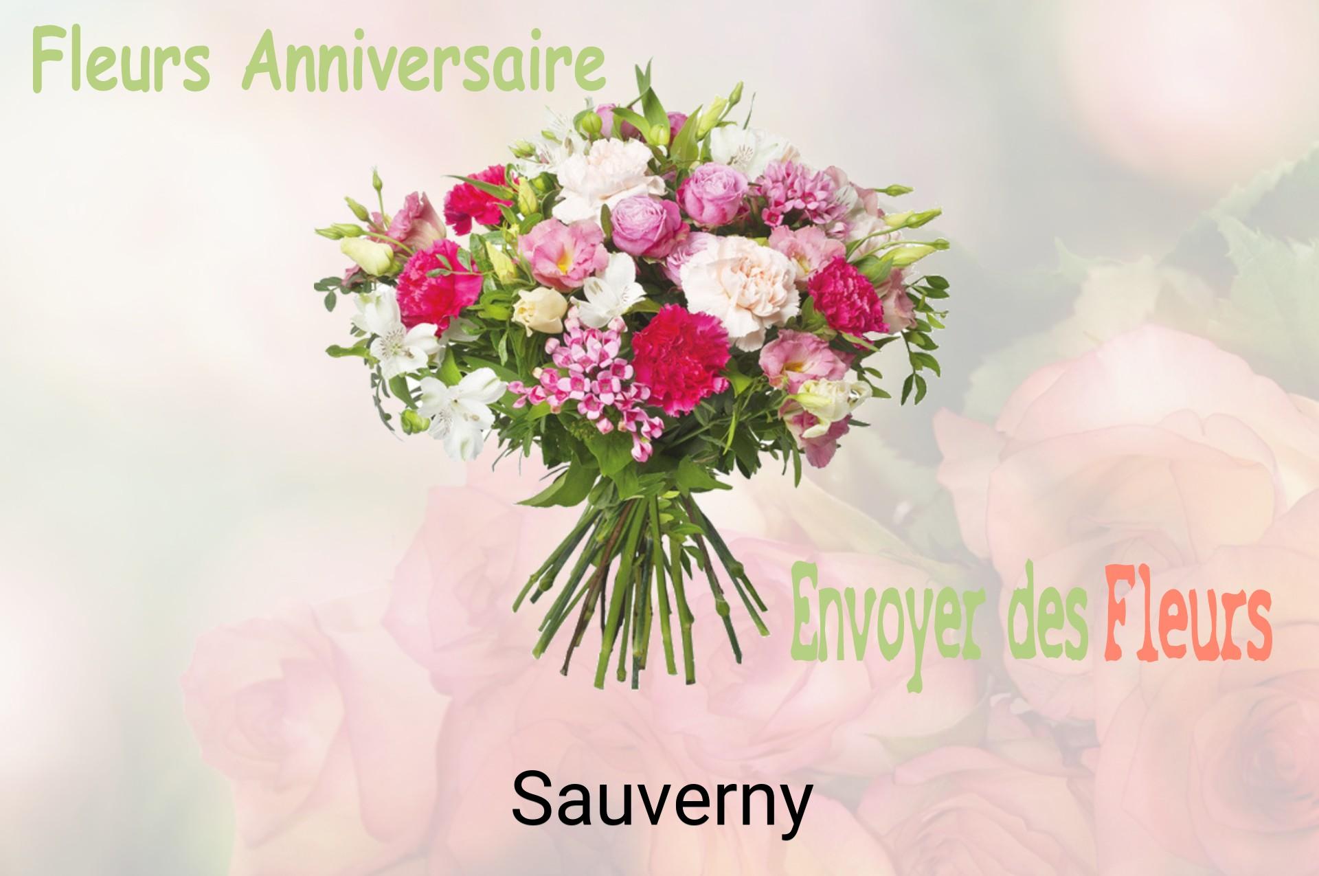 Bouquet de fleurs d’anniversaire livré à Sauverny